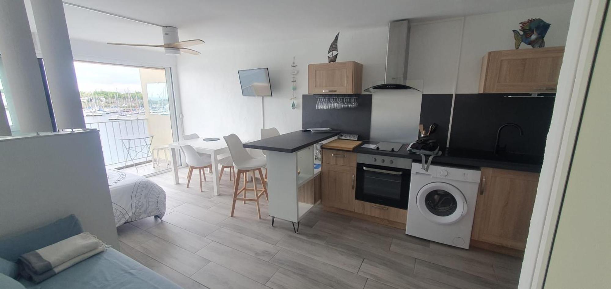 Appartement Avec Balcon, Vue Mer, Piscine, Parking Agde Exterior foto